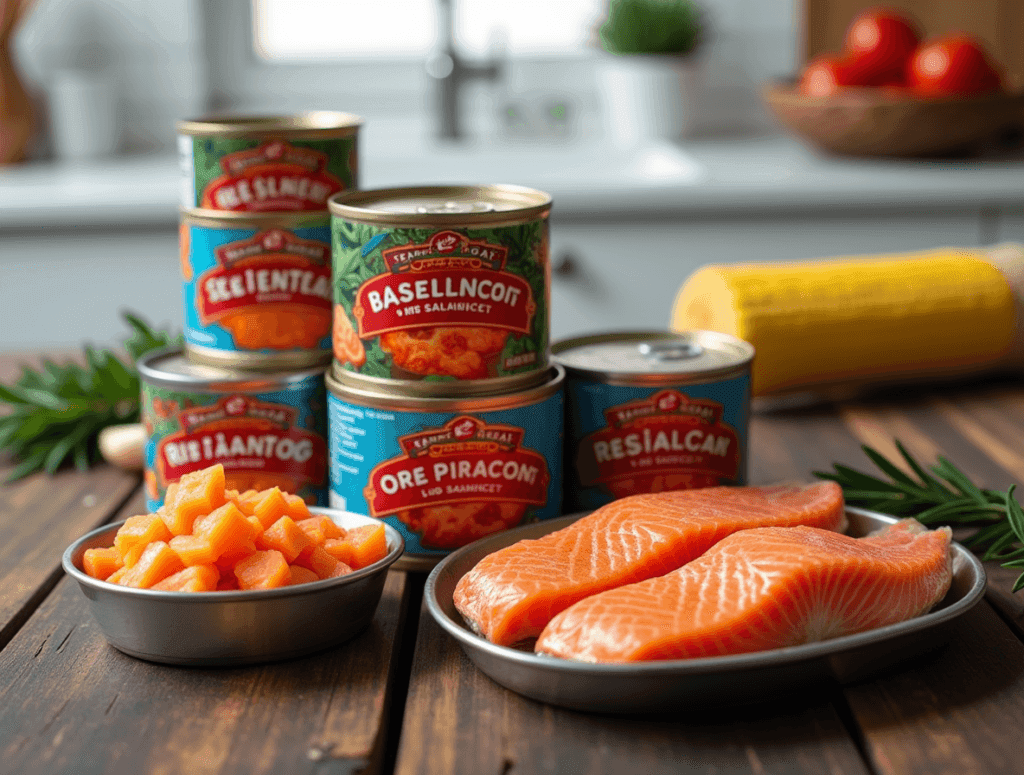 red vs pink canned salmon for loaf