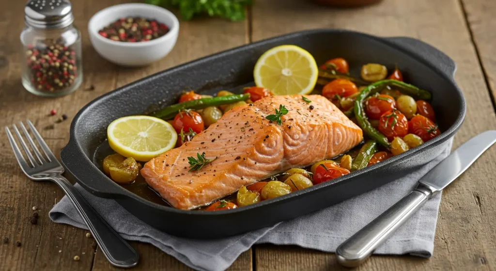 Healthy Baked Salmon Recipe